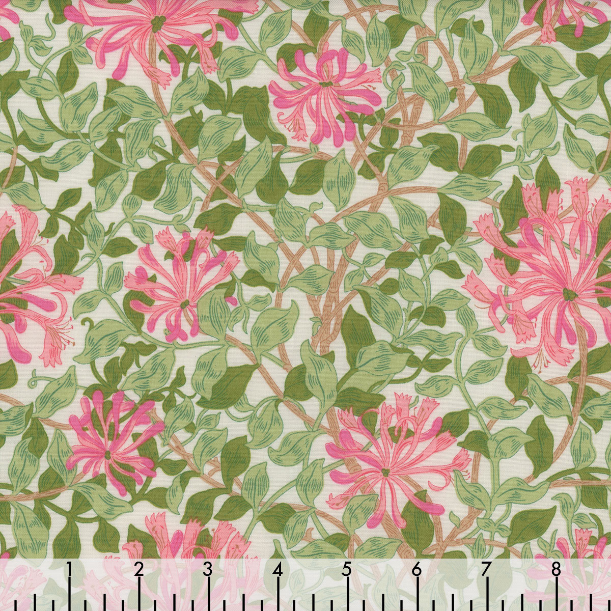 Riley Blake Fabrics Liberty of London Craft Garden Honeysuckle